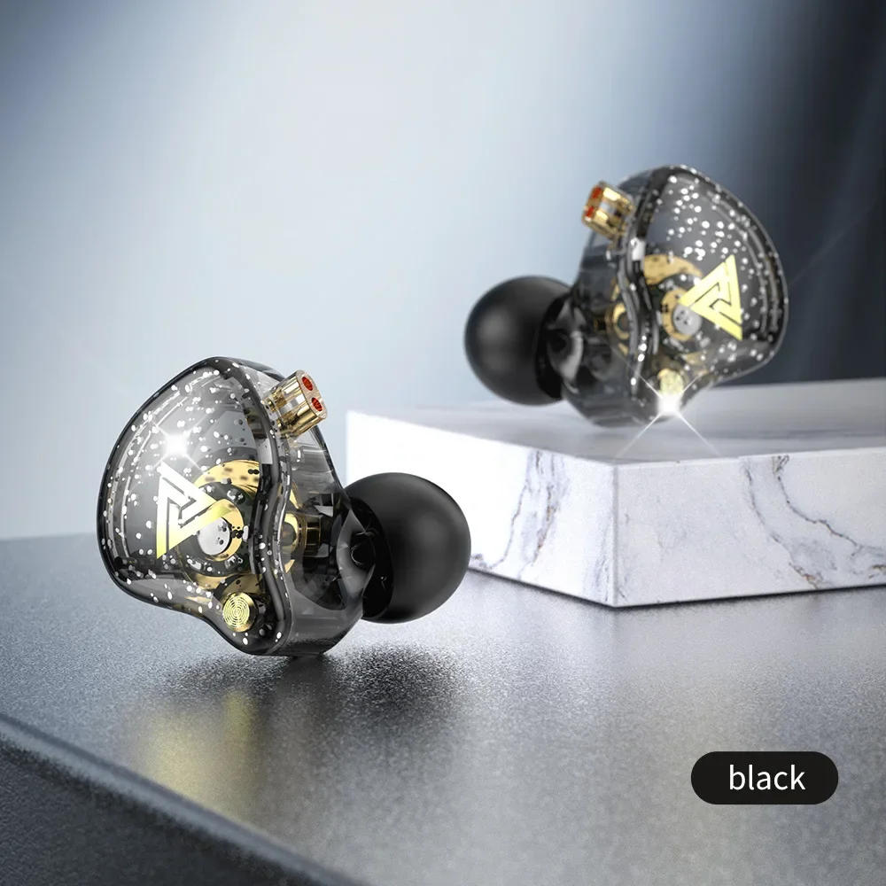 ชุดหูฟัง HiFi ซับวูฟเฟอร์ In-Ear ชุดหูฟังโทรศัพท์มือถือ