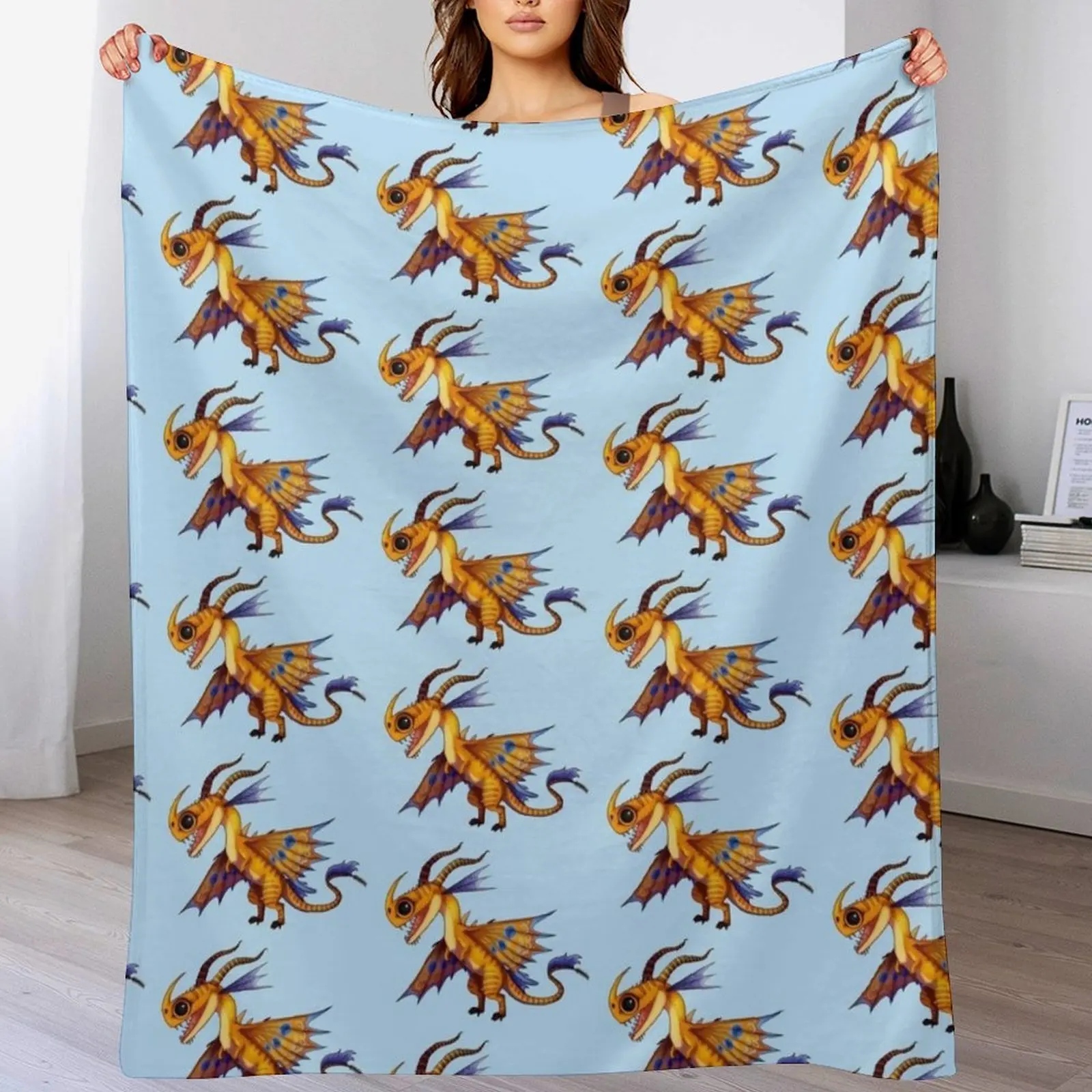 

The Death Song Throw Blanket Stylish Decor Blanket Gift for Friends Roommate