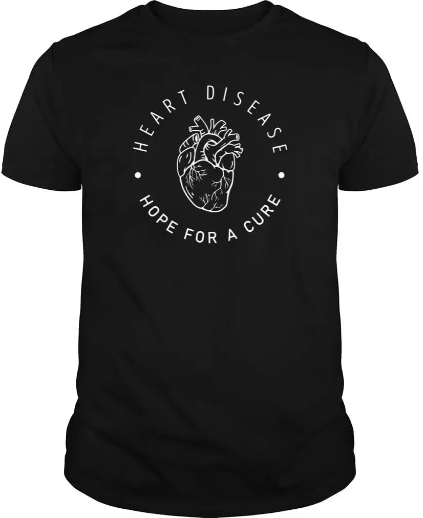 Heart Disease Awareness Hope for A Cure Unisex T-Shirt