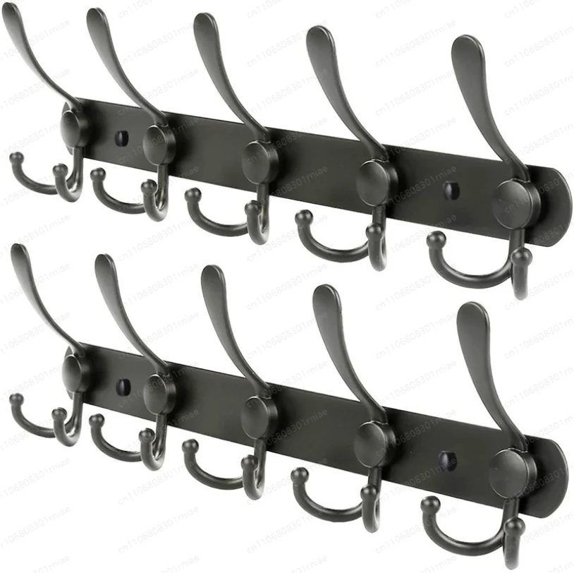 Modern wall-mounted coat hook stainless steel hanger/hanger for hanging clothes, coats, hats, towels - suitable for bathroom