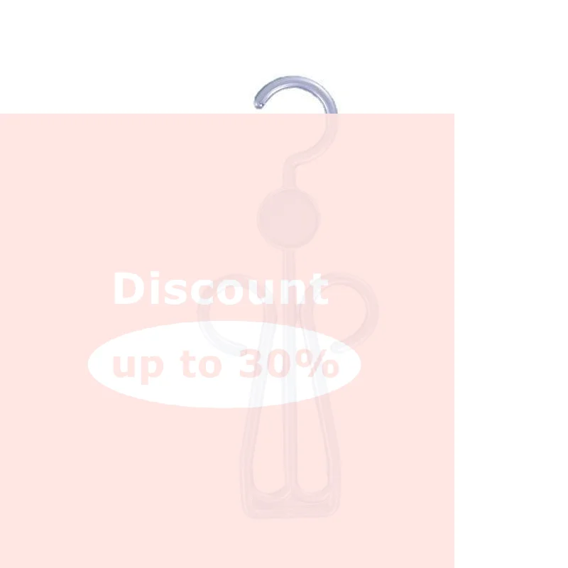Thickened Plastic Shoe Hooks For Slippers Display Cotton Slippers Storage Organizer Modern Simple Style Rotatable Hooks