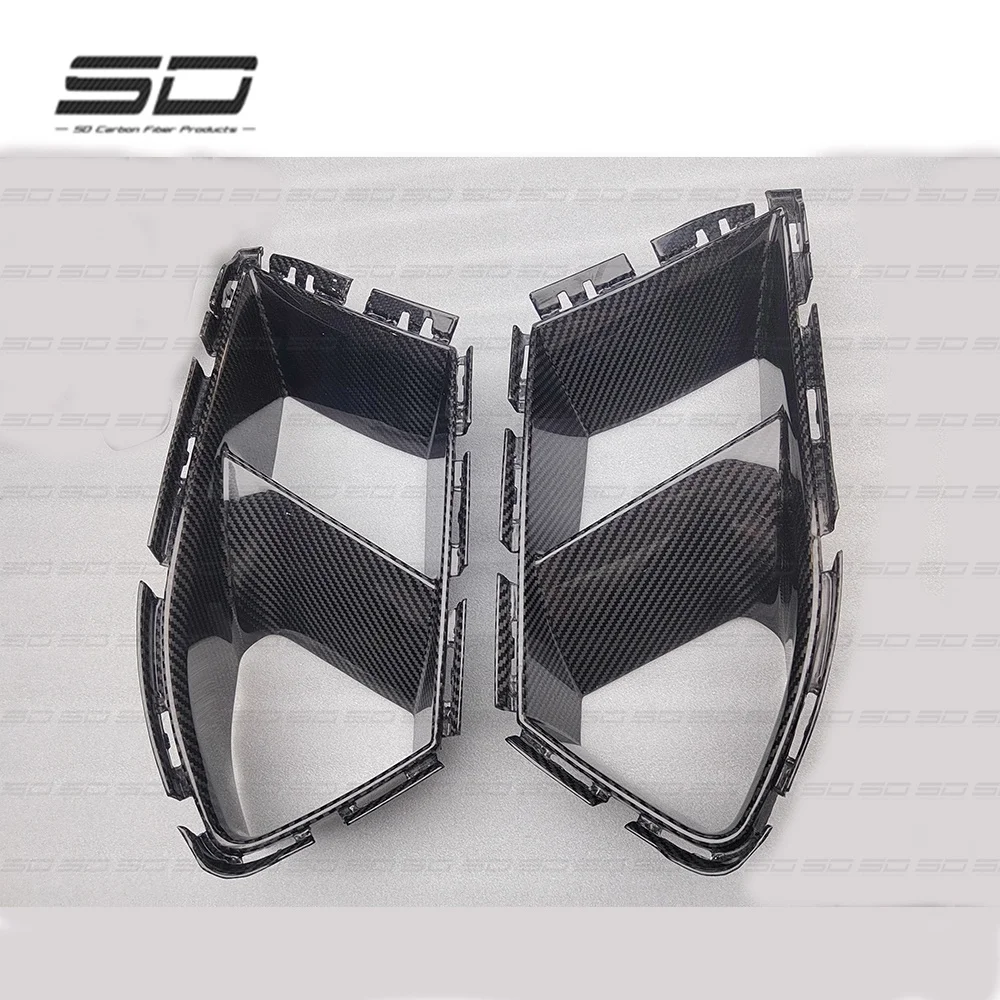 

G80 G82 M3 M4 MP Style Body Kit High Quality Auto Parts Dry Carbon Fiber Front Bumper Vent Cover