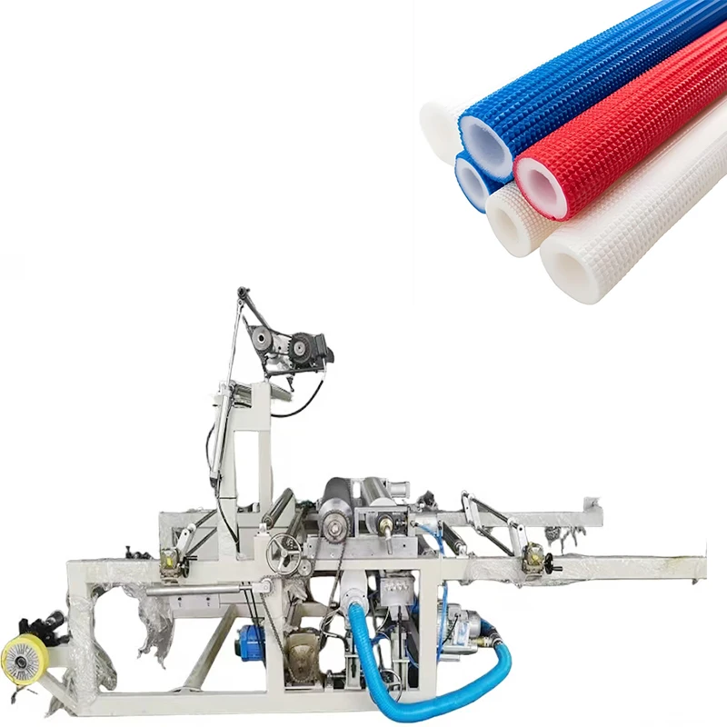 Uniform Pressure Control Precision Laminate Embossing Pattern Machine for Insulation Pipe Production Line Embossing Processing I