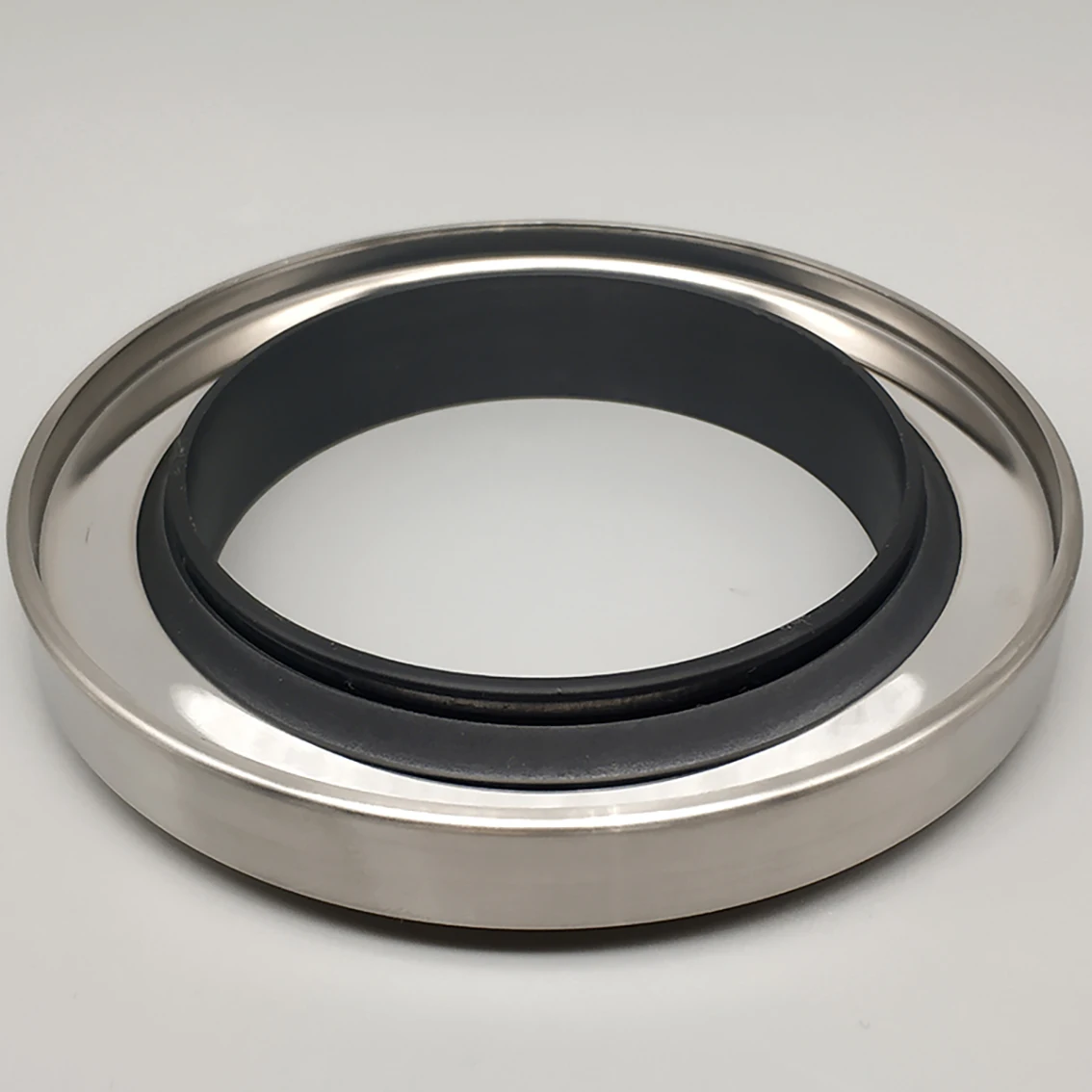 1PCS Stainless Steel PTFE Oil Seal With PTFE Skeleton For High-speed Rotating Shaft Seal Air Compressor Using Teflon