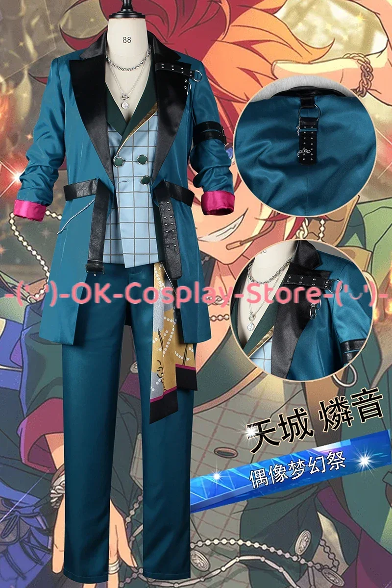 Gioco Ensemble Stars Amagi Rinne Costume Cosplay abbigliamento Anime vestito da festa carino uniformi di carnevale di Halloween su misura