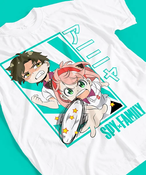 T-shirt for Anime Anya x Family: Anya y Damian