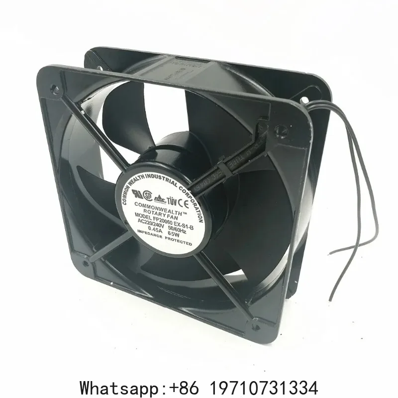 

FP20060EX-S1-B Axial Fan 220V 65W 0.45A 200*200*60 Cooling Fan Air Blower