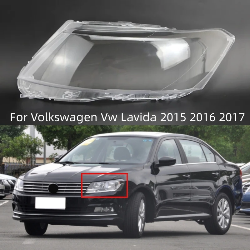 

For Volkswagen Vw Lavida 2015 2016 2017 Car Accessories Headlamp Shell Transparent Headlight Cover Lampshade Lens