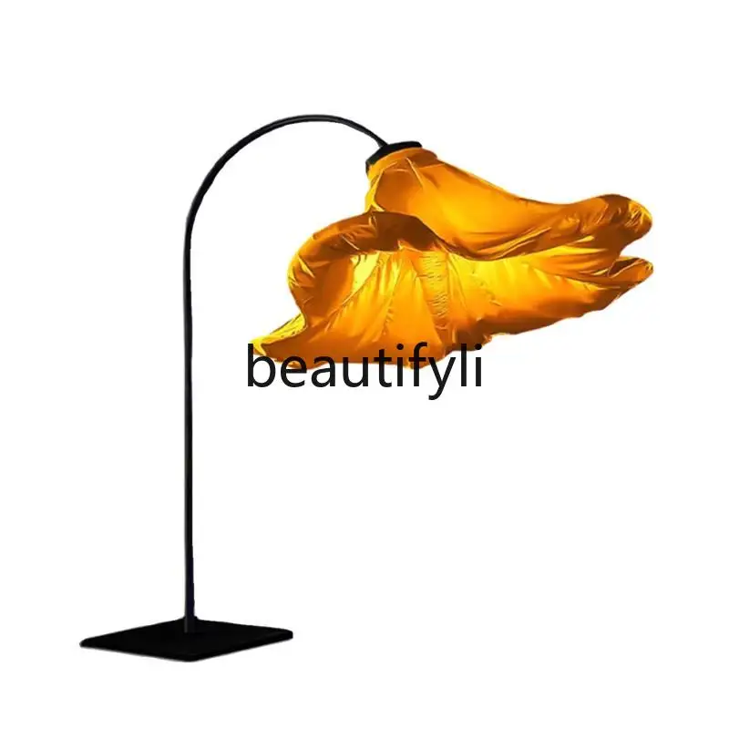 

Human body induction air mold opening and closing flower induction flower interaction flowering street lamp