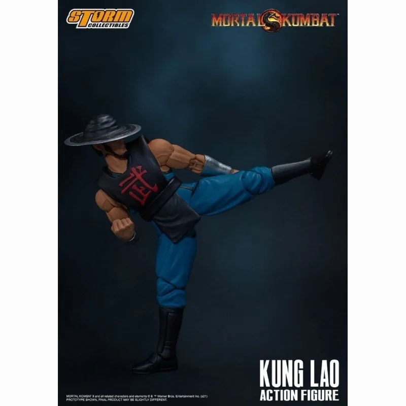 Goods in Stock Genuine Storm Toys Kung Lao 1/12 Mortal Kombat Game Character Model Animation Character Action Toy Gift