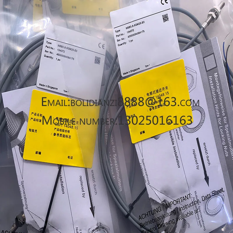 

Authentic NBB0.8-4GM25-E2 100% original sensor brand new in stock
