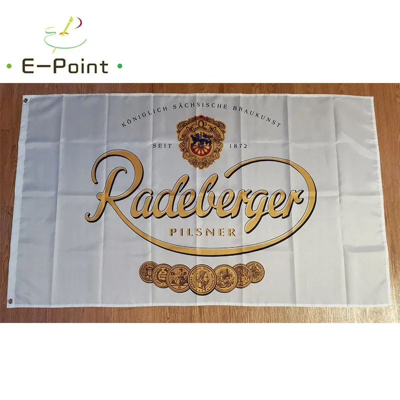 Radeberger Beer Flag 3ft*5ft (90*150cm) Size Christmas Decorations for Home Flag Banner Indoor Outdoor Decor BER18