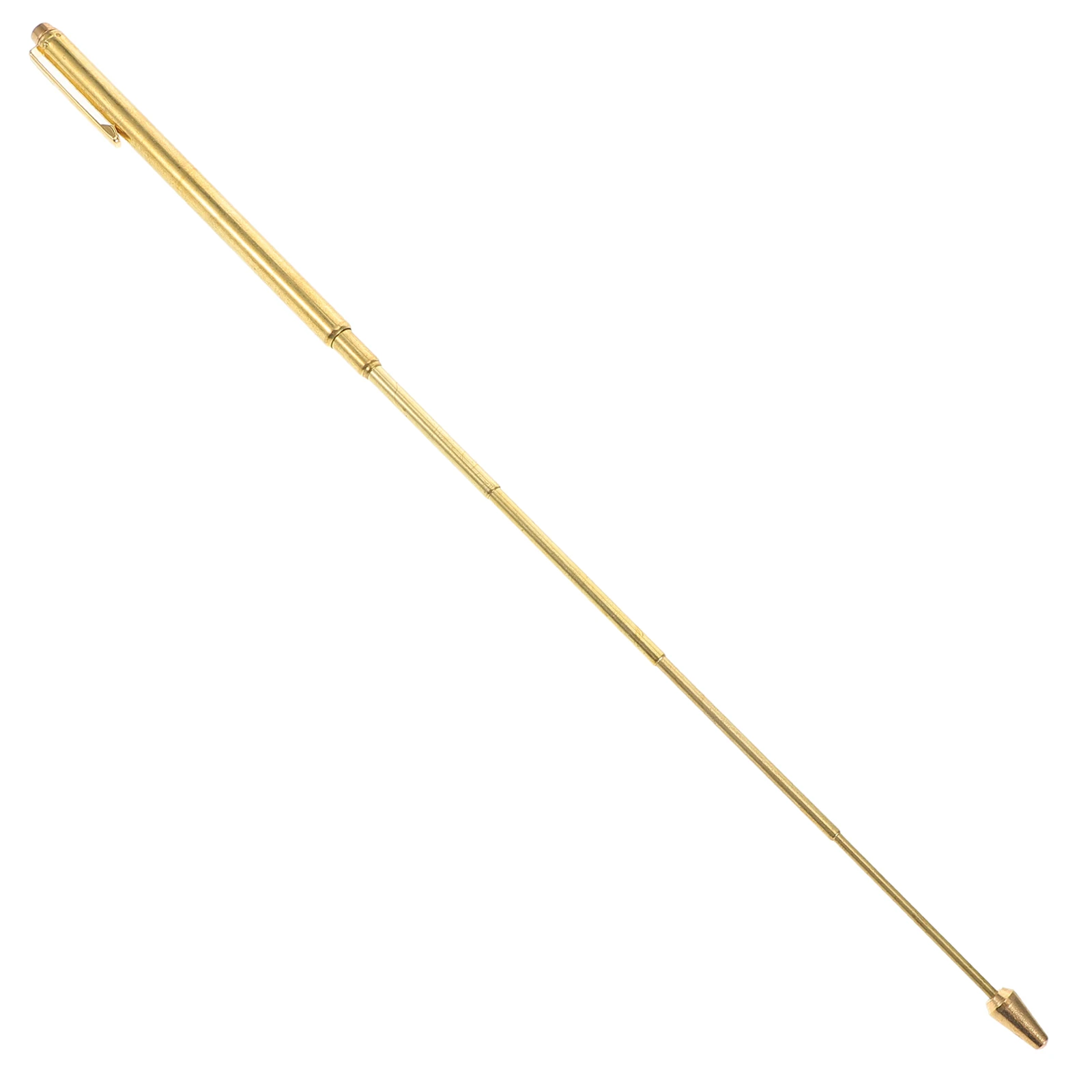 

Ruler Foldable Dowsing Pole Water Rod Brass Divining Measuring Daily Use Telescopic Antenna Portable Landscapes