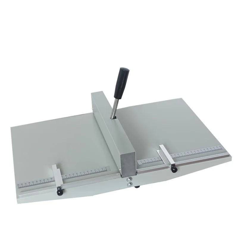 Desktop 12B A4 Size 360MM /14inch Wholesale Factory Price Solid Line Creaser Processing Machinery Manual Paper Creasing Machine