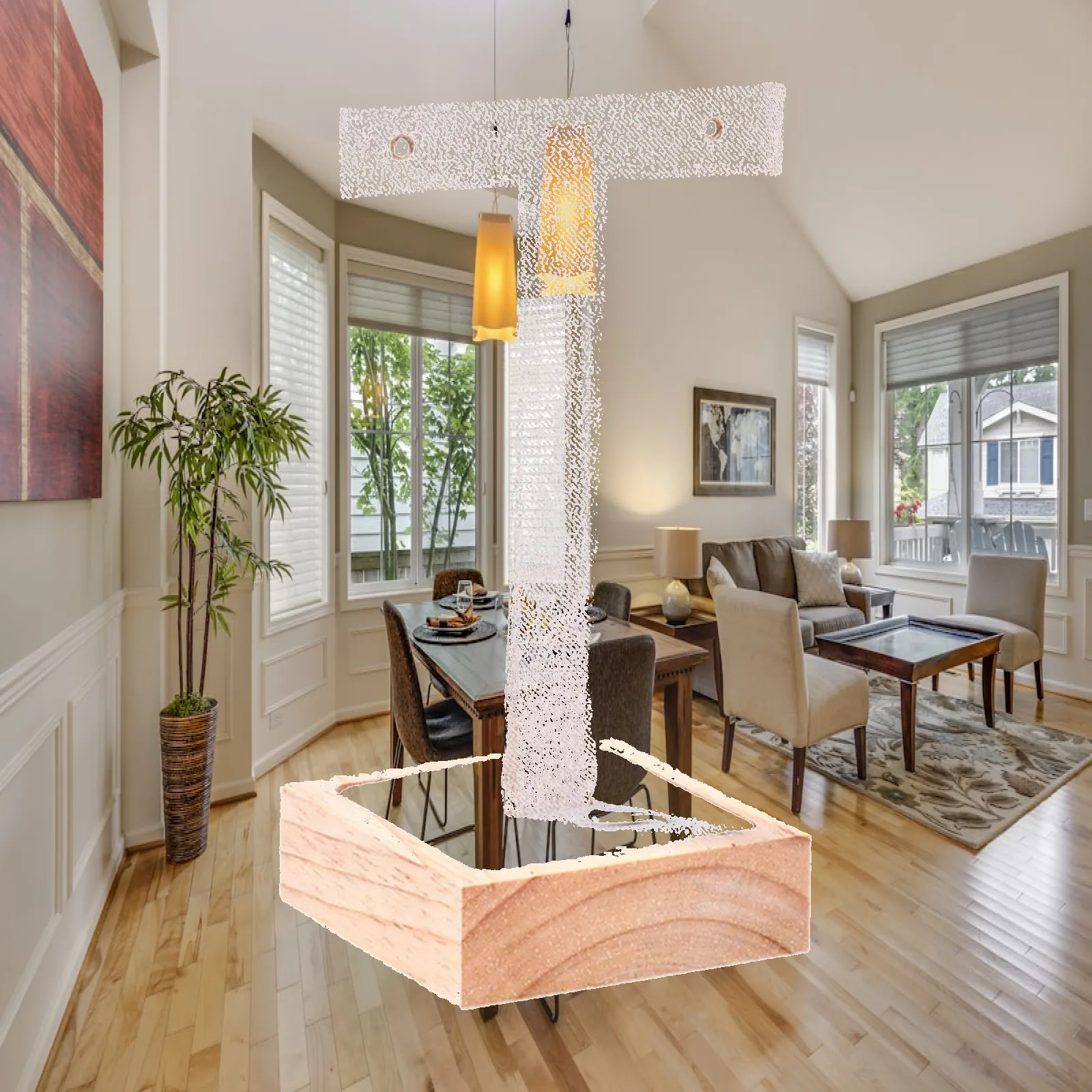 Earring Display Stand Wooden Jewelry Holder Rack Shelf for Earring Organization at Home or Store