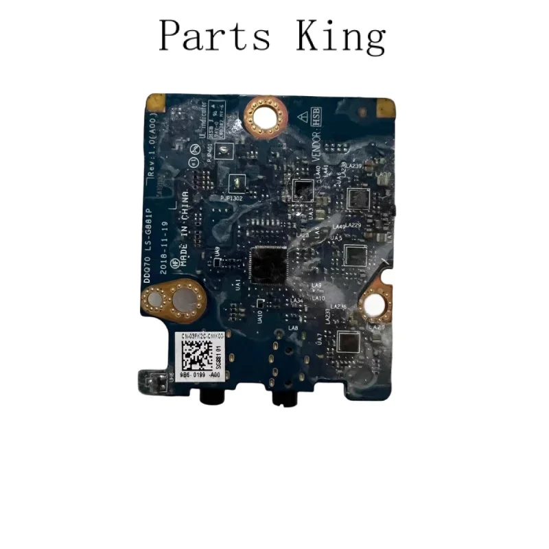 New Original For DELL Alienware Area 51m Audio Board With Cable DDQ70 LS-G881P CN-03FK2C 03FK2C 3FK2C