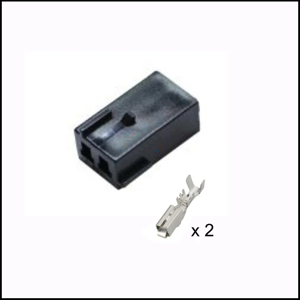 200SET DJ70215-2.8-21 car wire connector Harnes cable 2 pin automotive waterproof plug Include terminals seal