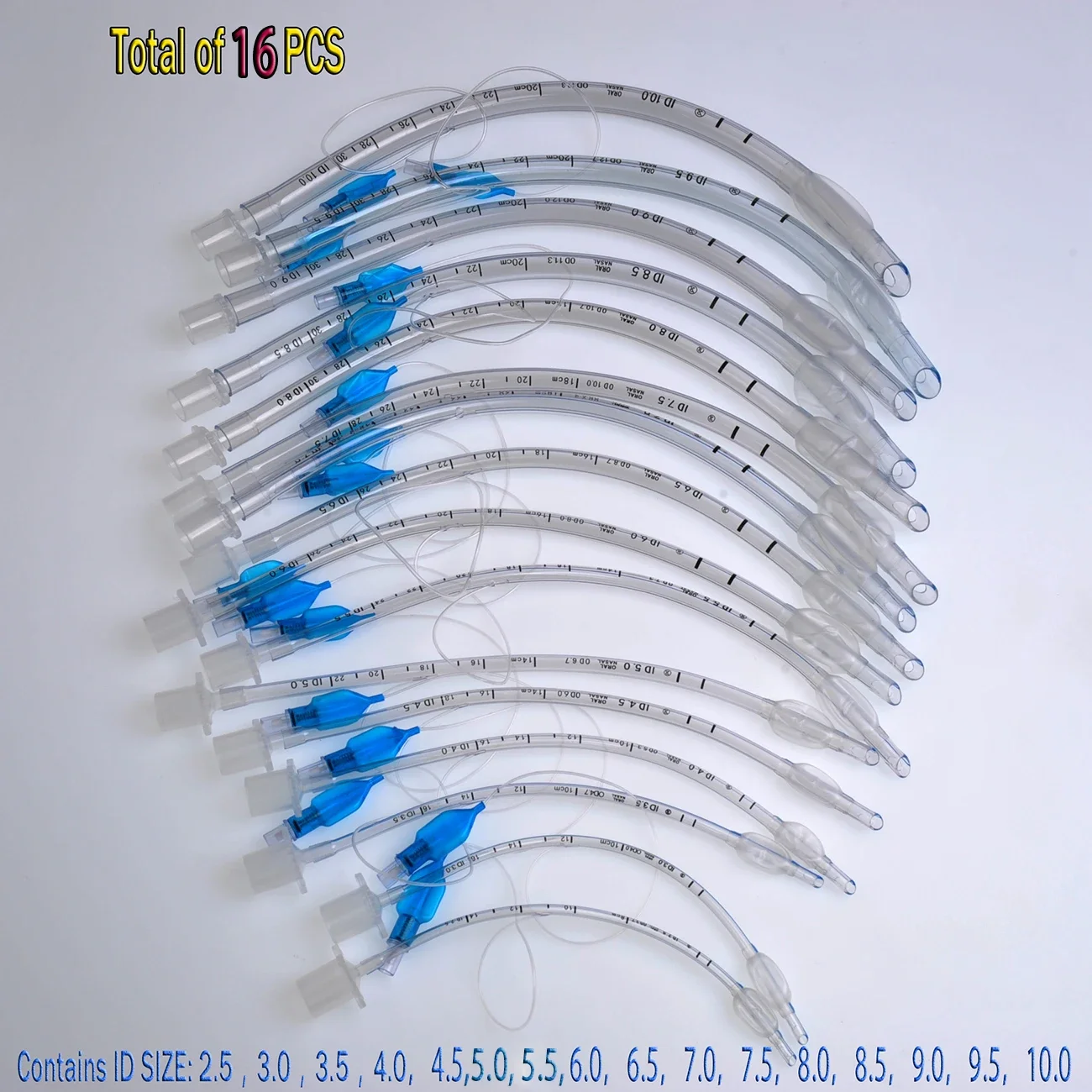 Endotracheal Tube Disposable Animal ET Tubel With Cuff A Complete Set Tube Sterile Veterinary Supplies