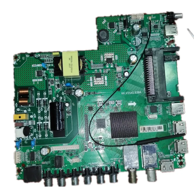 

Free shipping ! KK.V35XS.638A Universal WiFi network TV motherboard Android 9.0 36-41v or 50--70v 800ma 4-core 1GDDR+4/8G EMMC