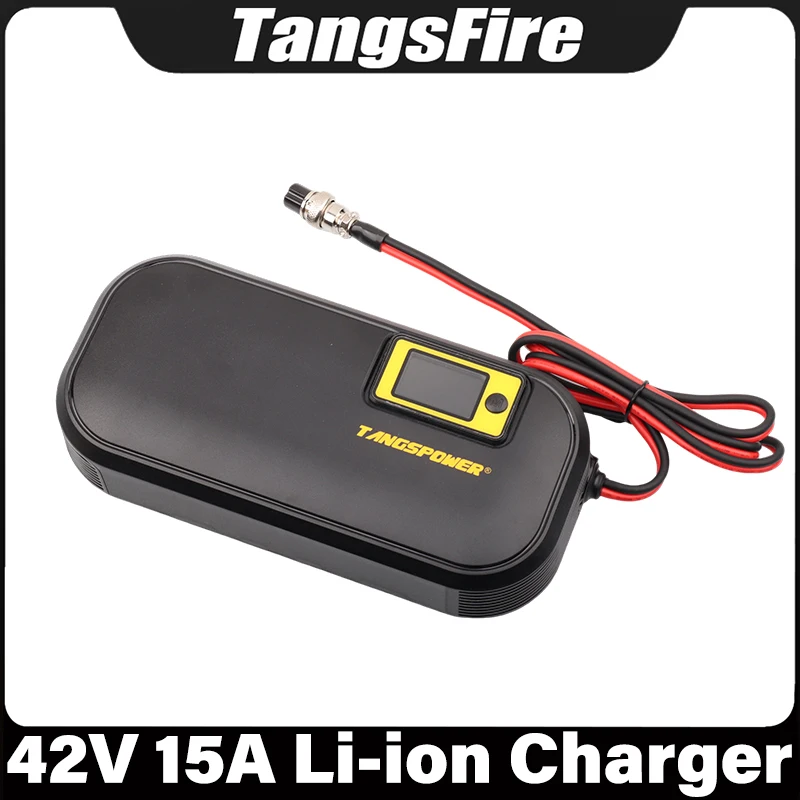 

Output 42V 15A 18650 Lithium Battery Charger 10Series For 36V Li-ion Battery Pack Charger GX16 High Quality Power Adapter