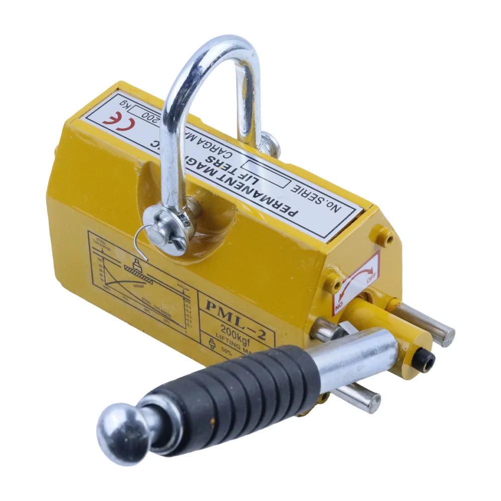600KG Permanent Magnet Lifter YS-100 Electromagnet Suction Cup Strong Industrial Iron Industrial Mold Magnet Lifting Device