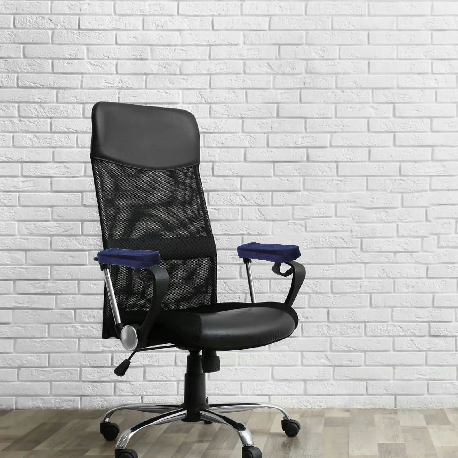 

2Pcs Memory Foam Armrest Pads for Gaming Chair Ergonomic Office Chair Elbow Support Cushion Nonslip Comfortable Armrest Covers