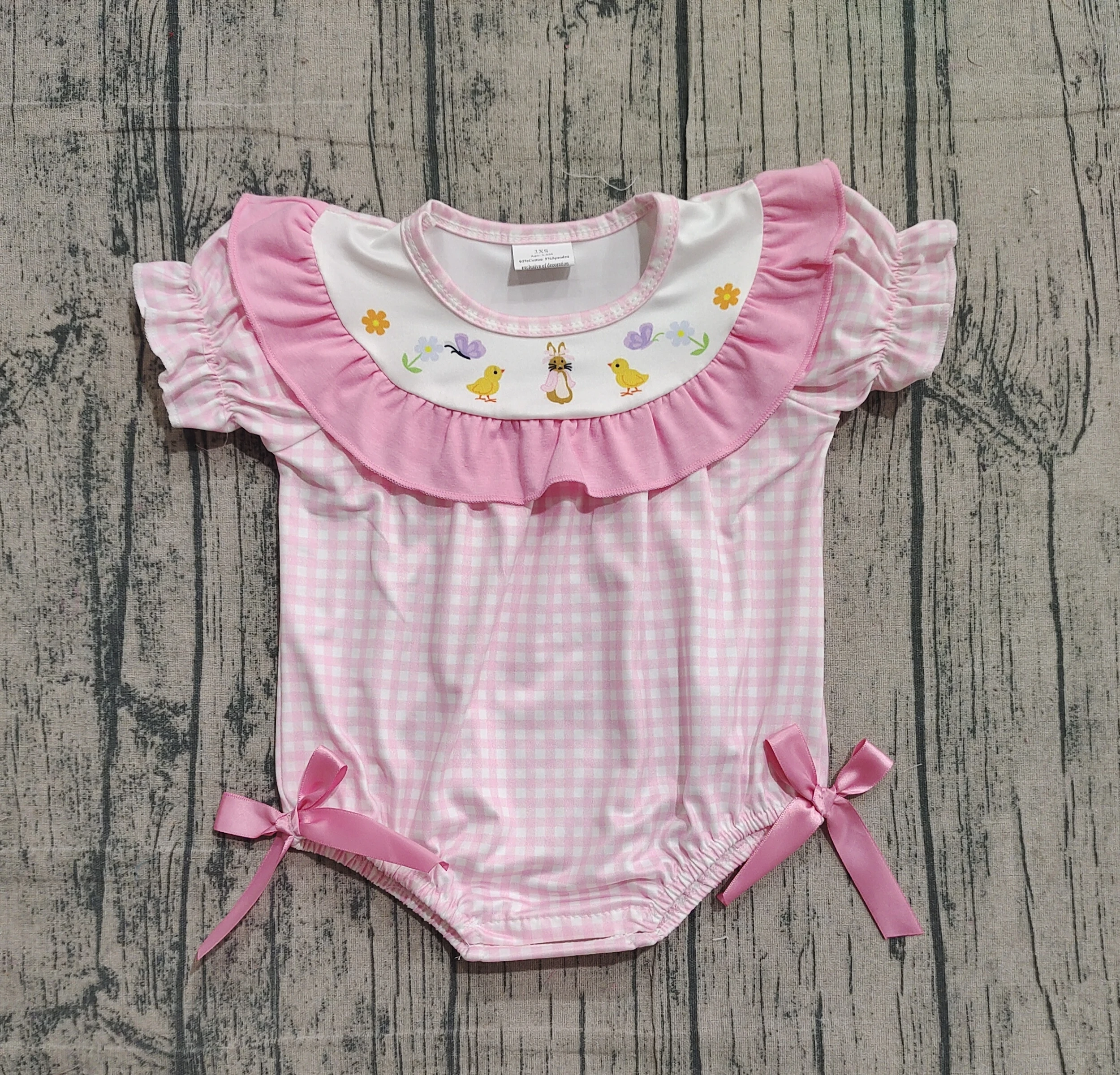z1126-02-sr3565-pre-venda-atacado-macacao-de-bebe-criancas-roupas-menina-pascoa-rosa-manga-curta-macacao-boutique-roupas-infantis