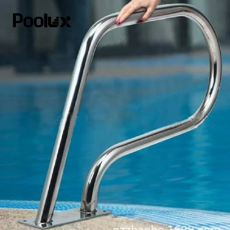 2024 Handrail Series Double Thickness 304 Stainless Steel Pool Ladder Customize Swimming Pool Ladder