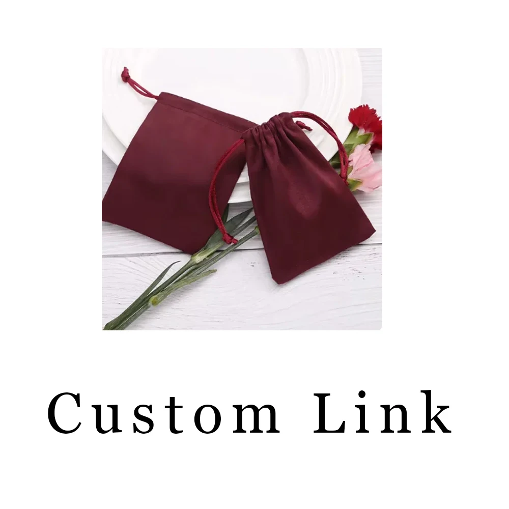 

Custom Link for silk satin with one side single color logo bags