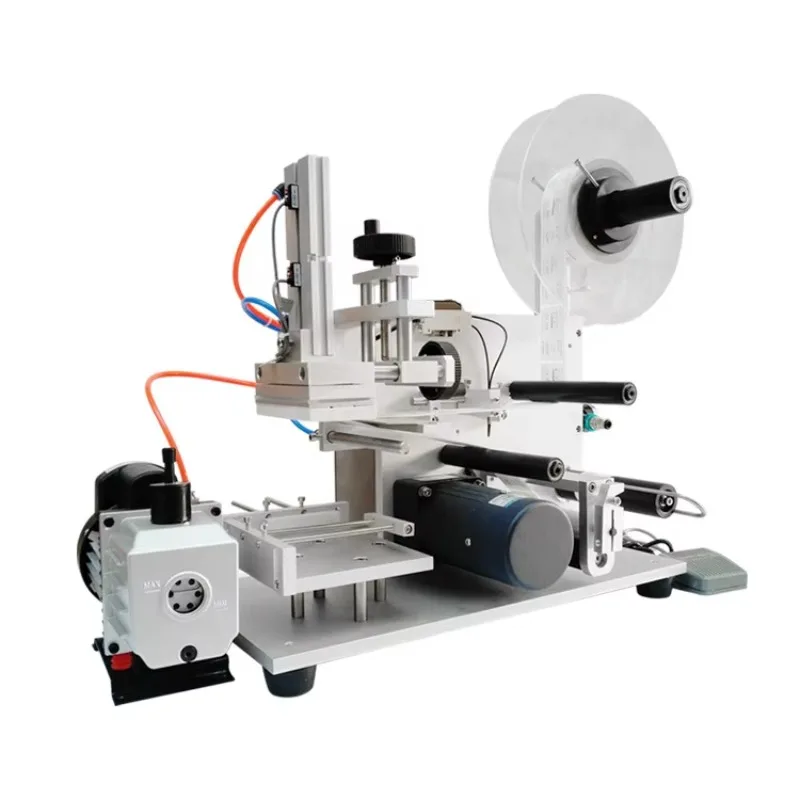 Sticker Labeling Machine Automatic Label Equipment Fast Speed Double Side Flat Square Bottle Table Top Labeling Machine