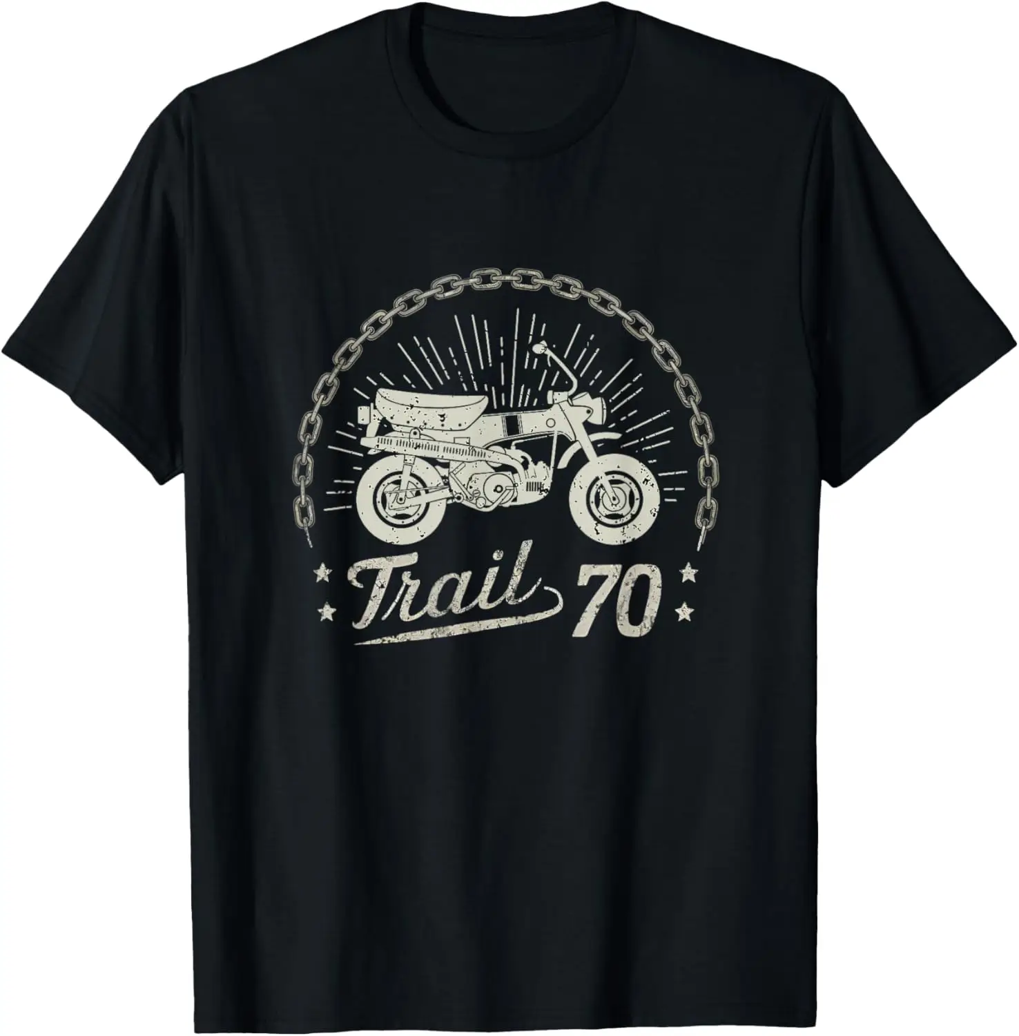 

Dax Trail70 CT70 Vintage Moped Motorbike Retro T-Shirt