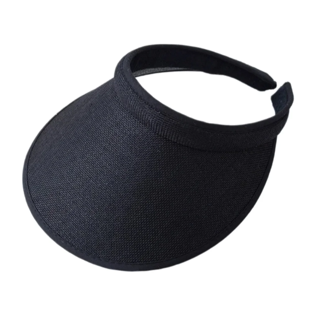 Tragbarer Clip-On Sonnenhut für Damen, Modischer Faltbarer Sommer-Strandhut, UV-Schutz für Outdoor-Reisen – Detail 4