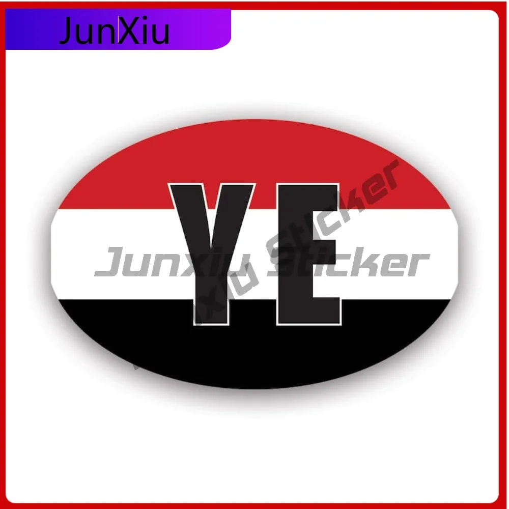 

Yemen Oval Sticker Waterproof Outdoor Decals Anime Window Waterproof Vinyl Decal For Car Windows And Trunks Outdoor Protection
