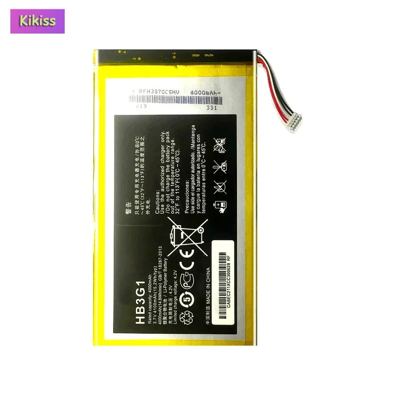Replacement Tablet Battery For Huawei Mediapad S7 S7-601U/C/W S7-301W/U S7-931 HB3G1 HB3G1H 4100mAh