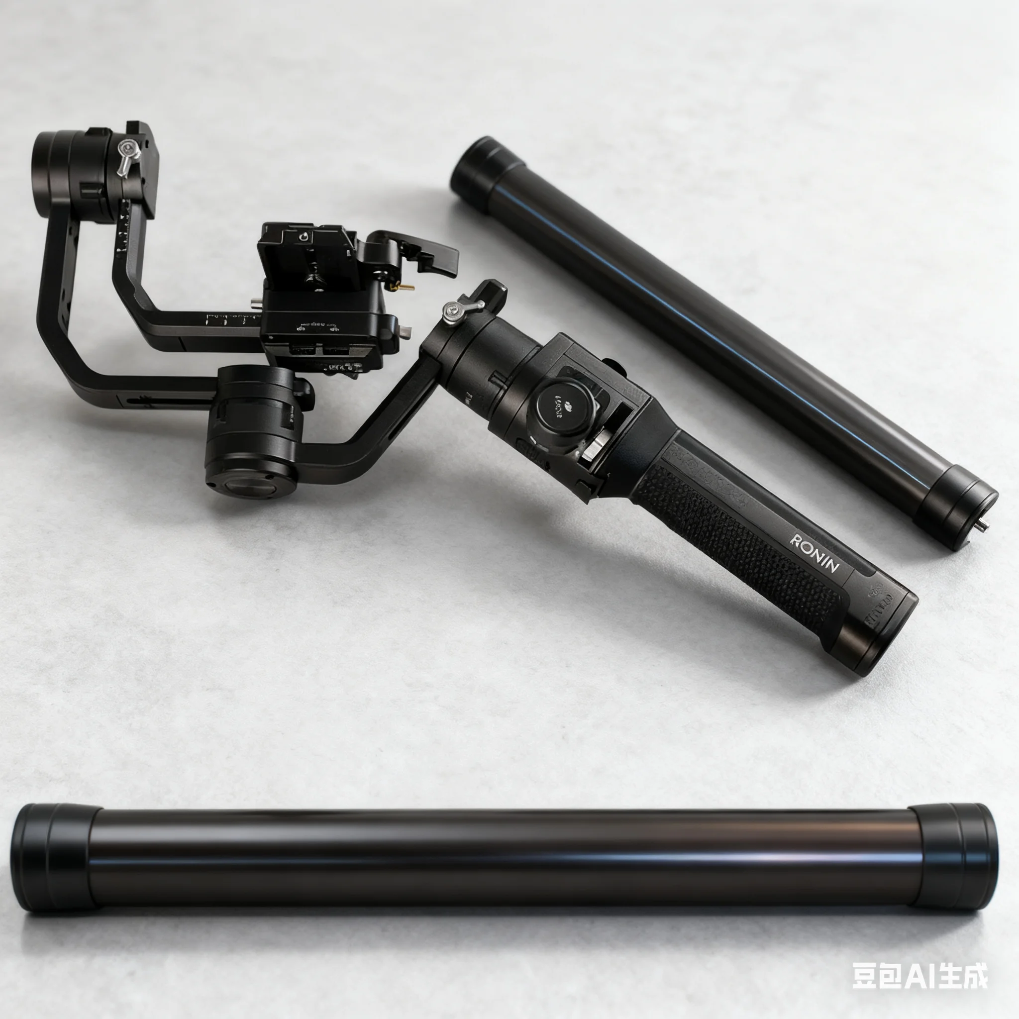 462E Carbon Fiber Extension Rod Portable Monopod Pole Extender Accessory for Ronin S Feiyu Zhiyun Stabilizer