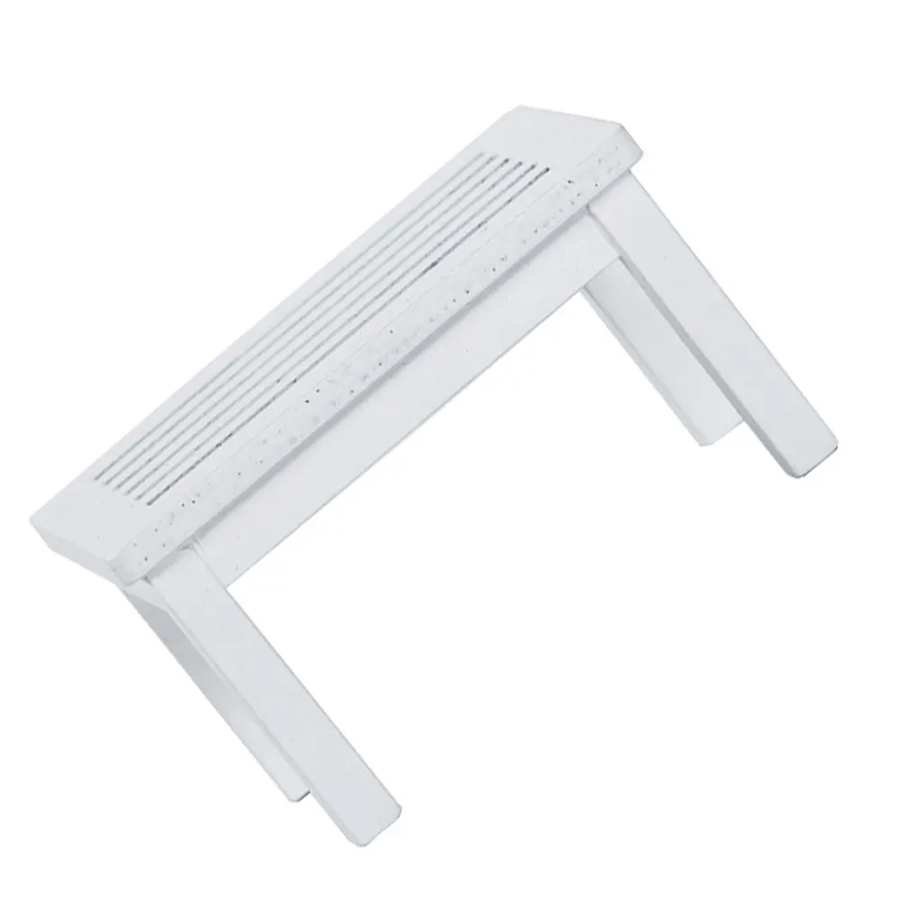 

Mini Table Wood Material Small Size Lightweight Smooth Surface Round Corner Mini Furniture Supplies House Landscape Decoration