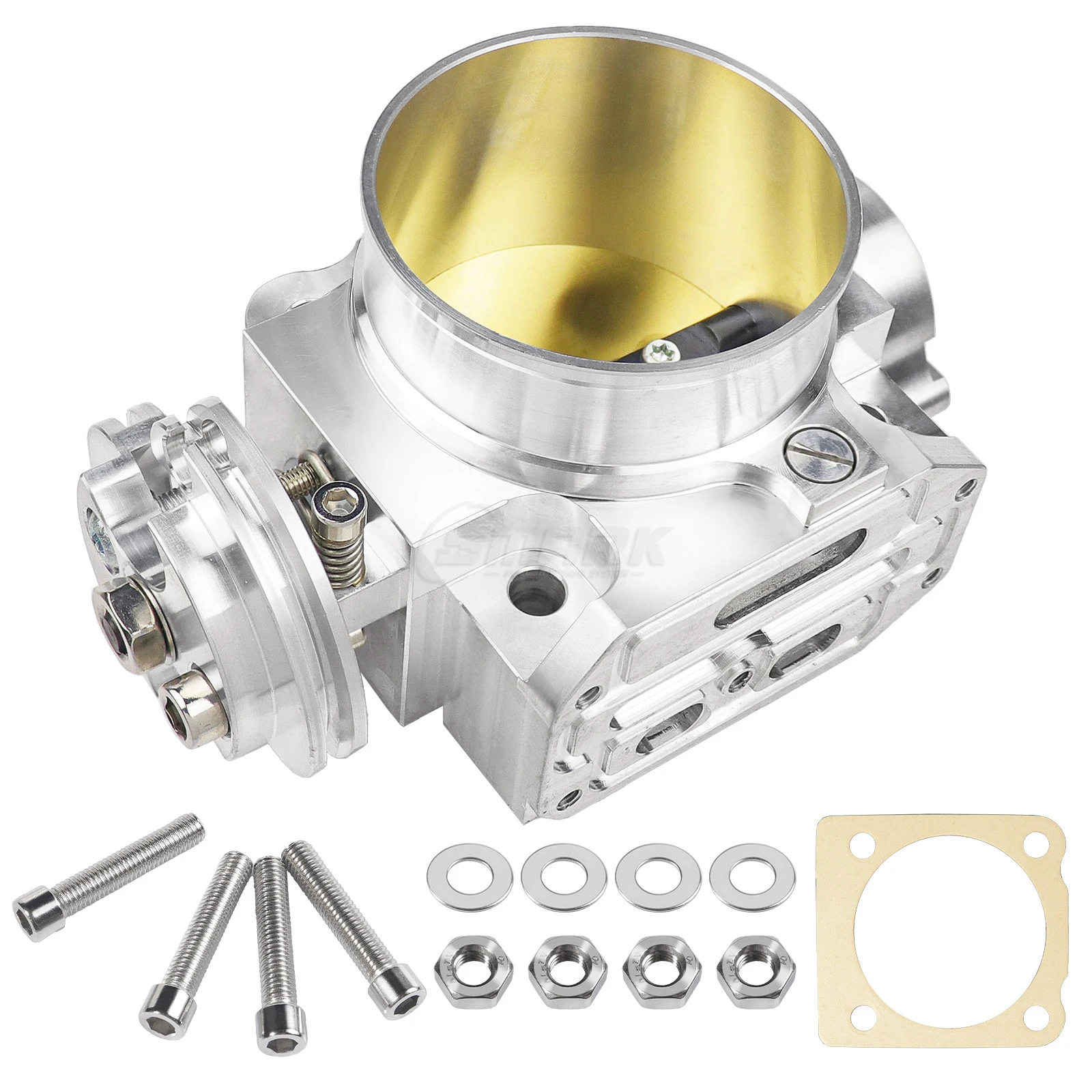 OEM Auto Engine Systems Automotive Aluminum 80MM Silver Throttle Body