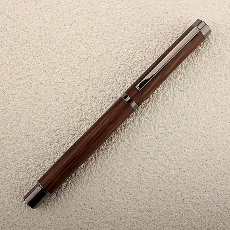 Retro 6036 Füllfederhalter mit Metall, Geschenk, 0,38 mm EF/gebogen, 1,5 mm Spitze, Schreibtintenstift, Schulbürobedarf, Geschenktintenstifte – Detail 3