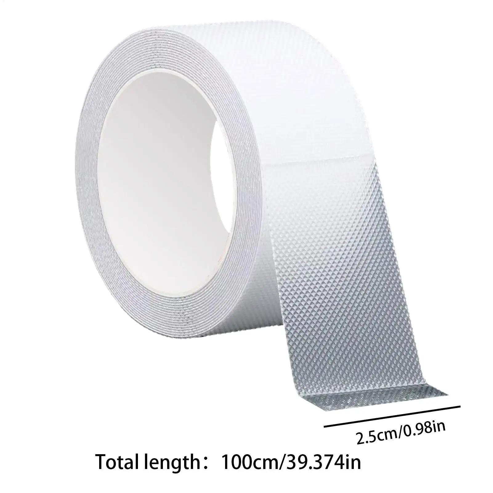 Transparent Wear-Resistant Rubber Anti-Slip Tape Self-Adhesive Warning Strips Anti-slip Sticker for Kitchen Bathroom Tile Stairs view 6