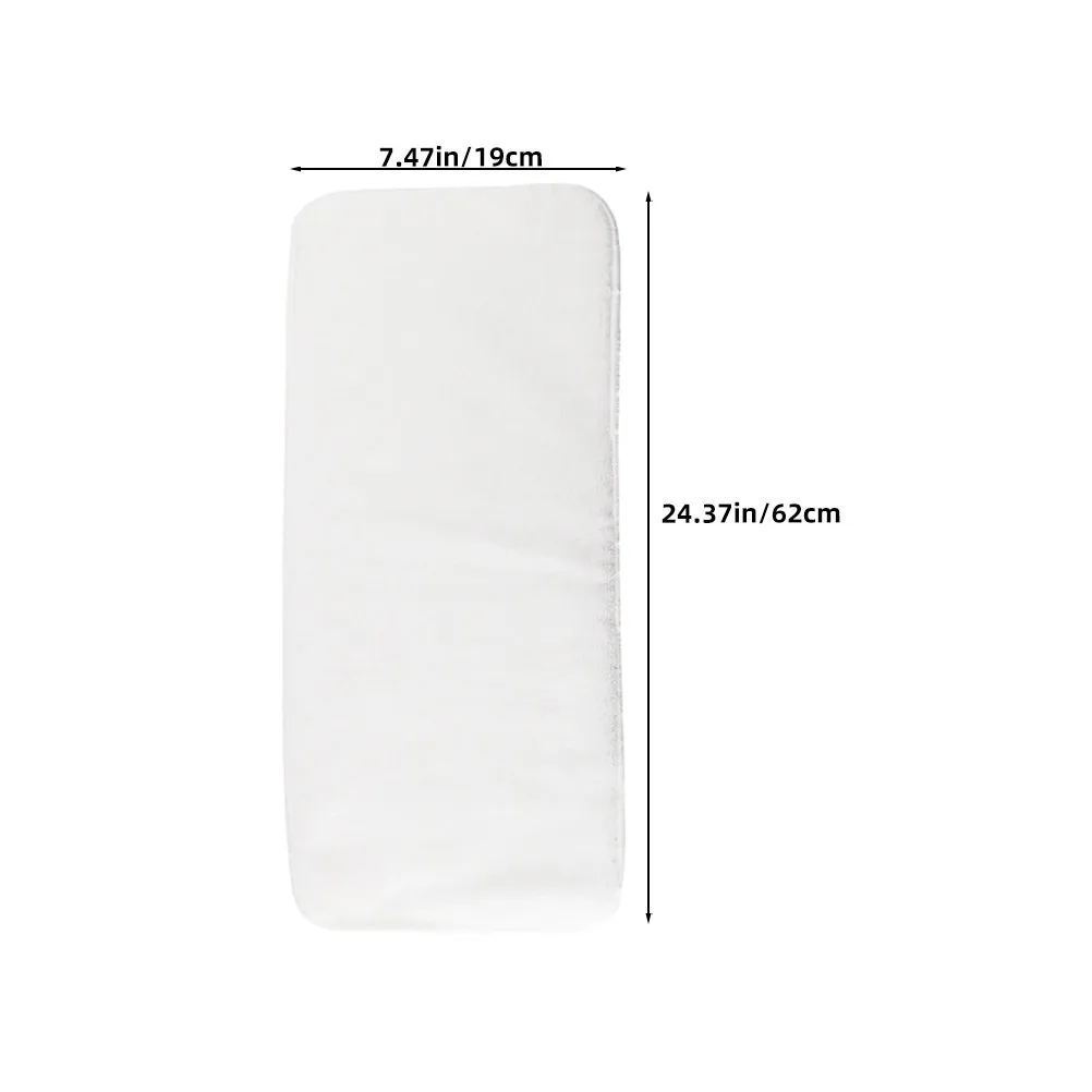 2Pcs Adult Booster Pads Reusable Washable Soft Breathable Incontinence Underpads for Elderly Moisture Absorption Bedding