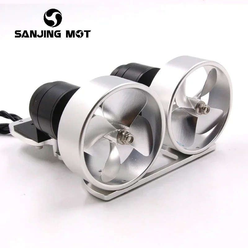 SANJING MOT DUAL Hand Thruster Underwater Jet Ski Electric Motor For RC Boat