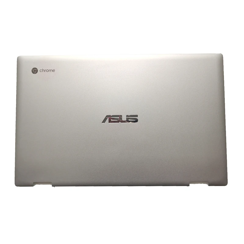 

For ASUS Chromebook Flip C435TA C434TA-DS588T 14" Silver Metal Computer Case Laptops LCD Back Cover