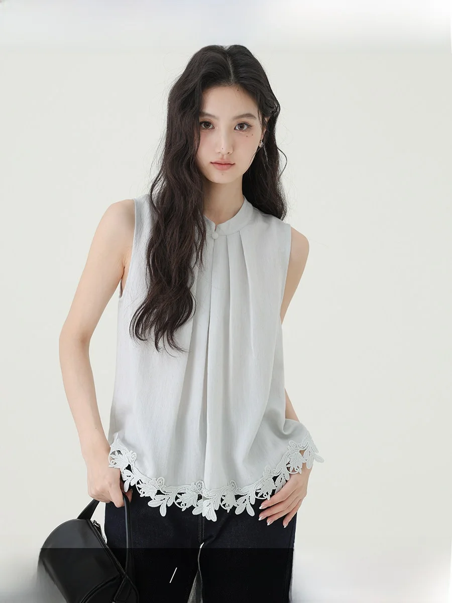 

CHACHASTU Простая женская летняя блузка-топ с круглым вырезом, облегающая, маленького размера, для коррекции фигуры, удобная, дышащая