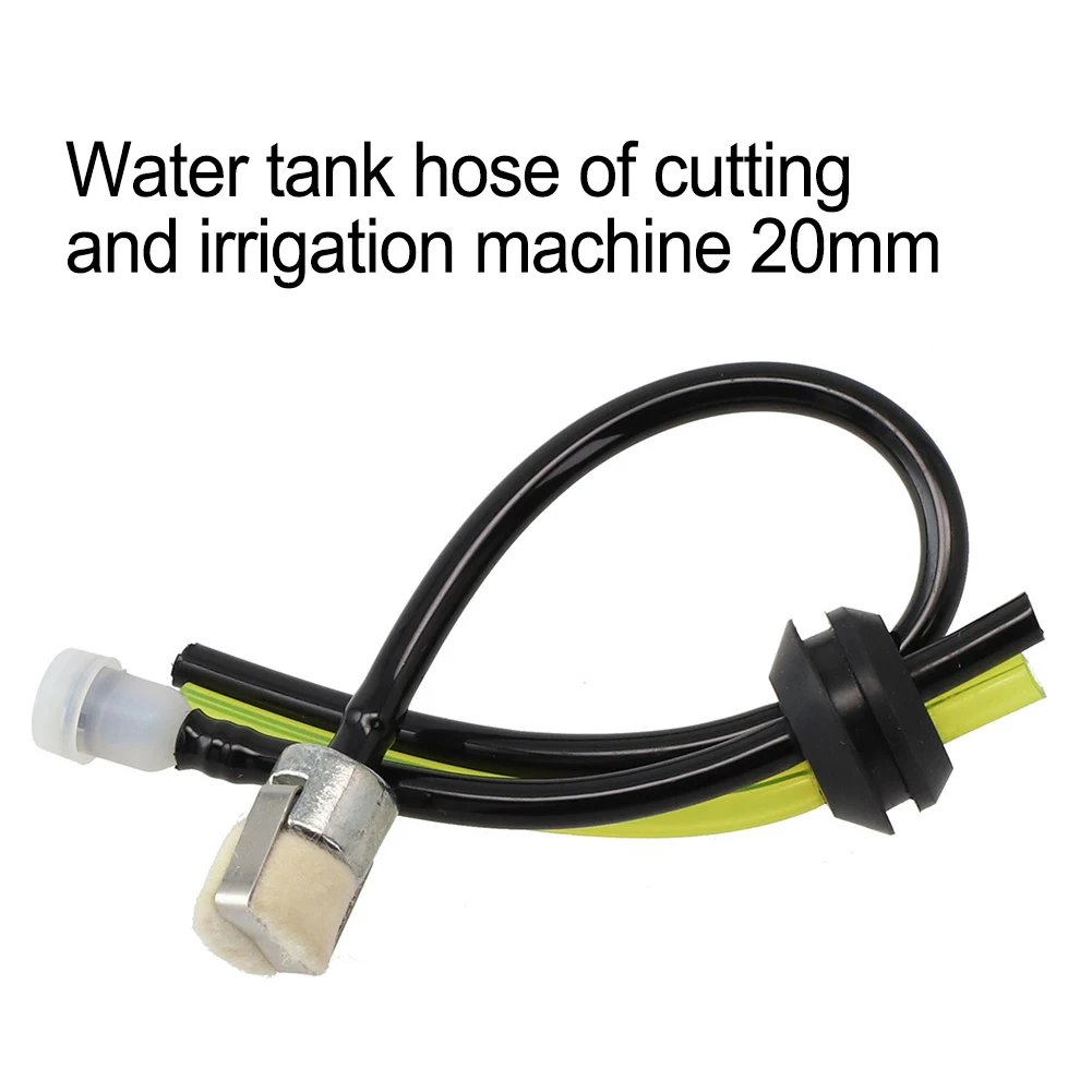 Brushcutters Tank Seal Hose 20mm with 3 Hoses and Filter for Echo Compatible Fuel Line Assembly for String Trimmer Engines
