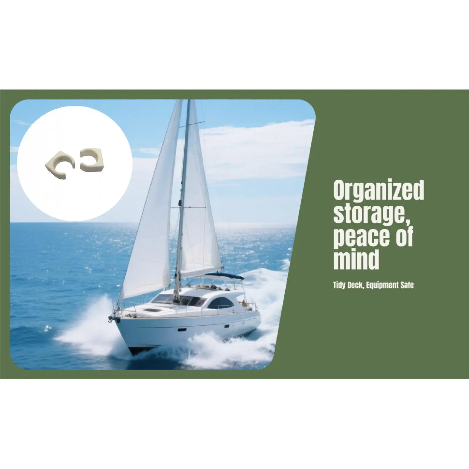 2 pçs clipes de escada para barcos náilon escada gancho clipes de armazenamento para barcos fuzileiros iates acessórios