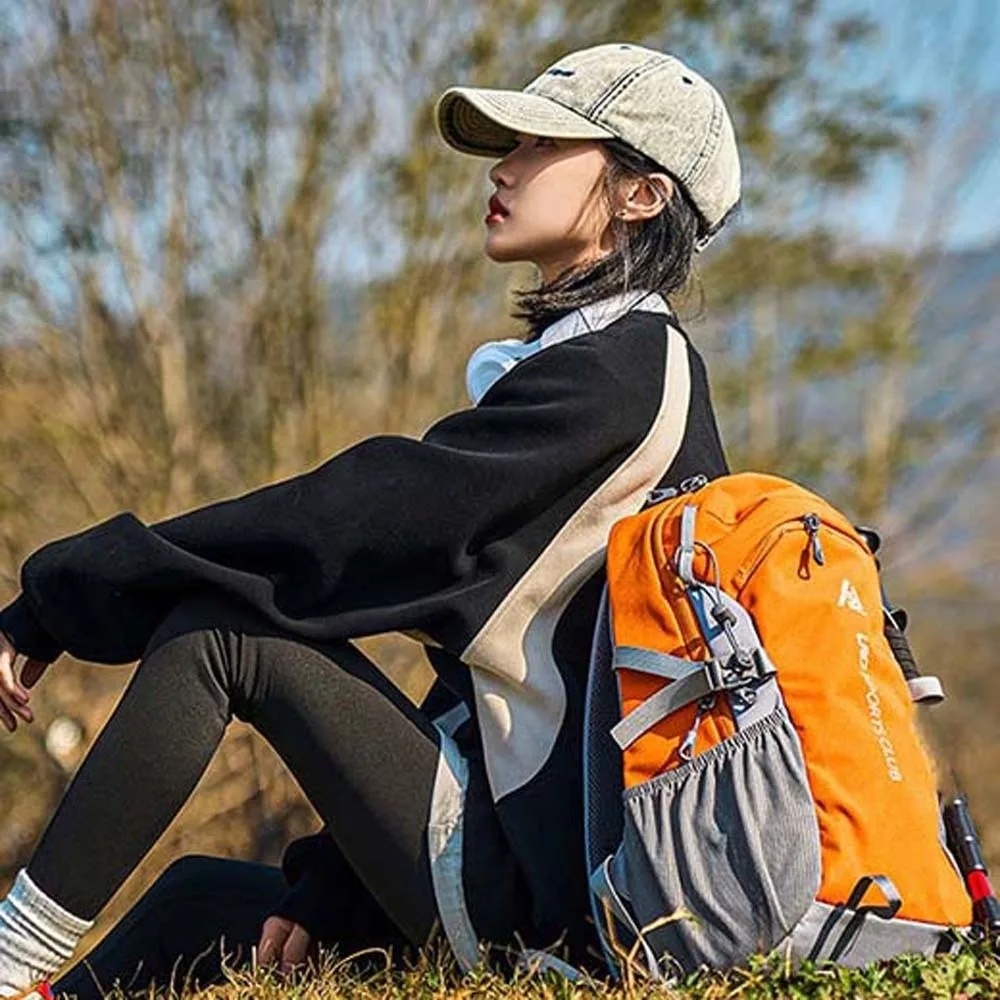 

Нейлоновый спортивный рюкзак с защитой от царапин, водонепроницаемый, для активного отдыха, с фиксированной полиэстеровой стропой, для альпинизма и повседневного использования