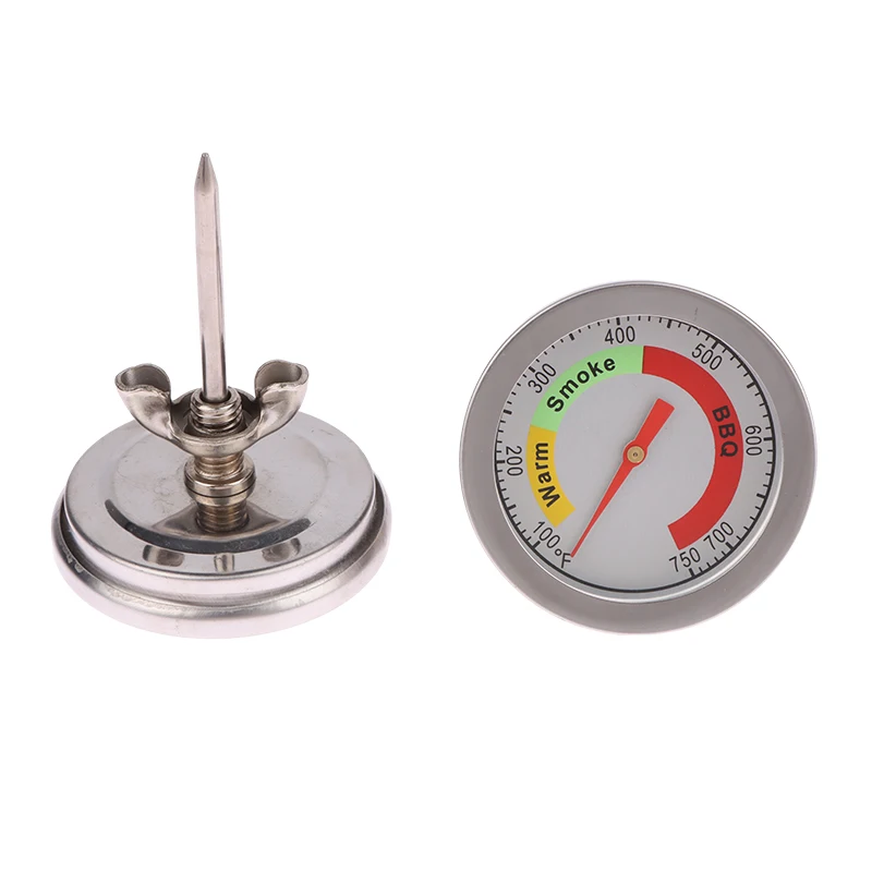 Stainless Steel BBQ Thermometer Meat Thermometer Temperature Meter Bbq Food Cooking Meat Gauge Kitchen Tools