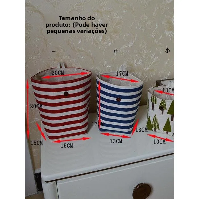 remote-control-storage-bag-canvas-wall-mounted-toilet-paper-organizer-small-pouch-bathroom-storage-solution-household-organizer