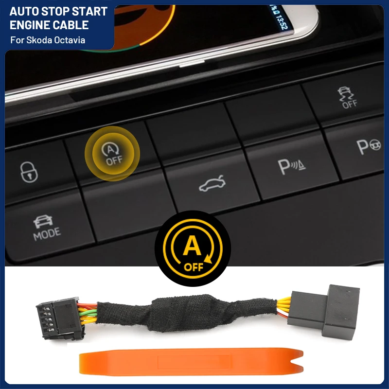 Start Stop Eliminator für Skoda Octavia Auto automatischer Stopp Start Motors ystem aus Gerät Cancel ler Control Sensor Stecker