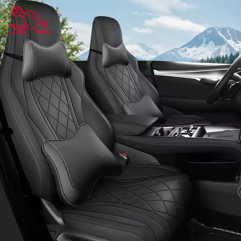 

Чехол для автомобильного сиденья BYD Sealion 07 EV 2025 с левым приводом, индивидуальный чехол для сиденья, всесезонные полностью окруженные подушки сиденья